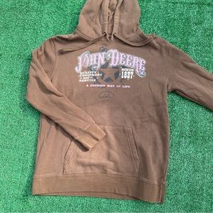 Y2k style John deer hoodie
Womens size medium

Y2k cyber core indie alt cowgirl